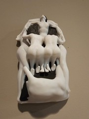 Salvadore Dali Skull Women 3D Print Wall Decor Art – Gift Valentines Day 8″x3″x2