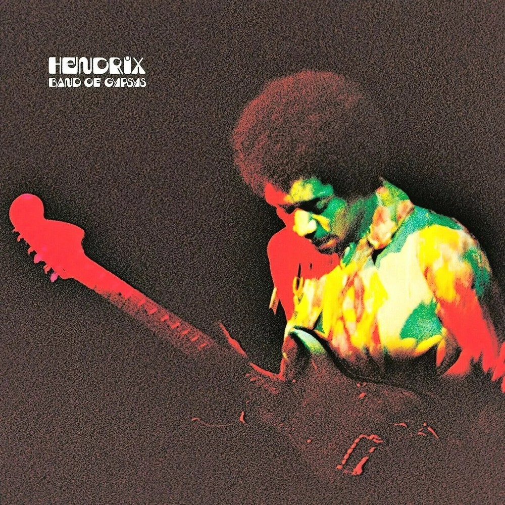 JIMI HENDRIX Band of Gypsys Music Album Cover Poster Print 12 x 12