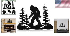 Durable Bigfoot Decor – 15.75″ x 11.02″ Indoor/Outdoor Wall Art for Men & Women