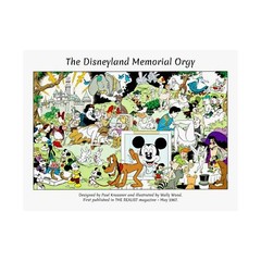 Get This Funny Disneyland Memorial Orgy Poster From The 1967 REALIST Magazine