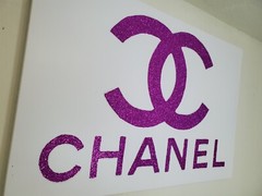 Glitter wall art magenta,Glitter wall decor,Glitter artwork white size 45×30 in