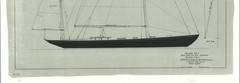 OLIN STEPHENS Dorade: Sail Plan, 1936 SIGNED 32.25″ x 30″ Serigraph 2004 Contemp