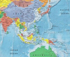 24″ x 36″ Swiftmaps World Premier Wall Map w/ Flags – Large Mural Poster – NEW!