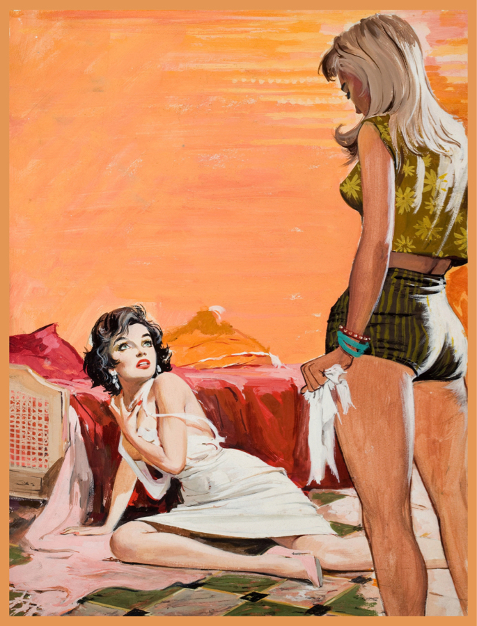 Designer decoration Poster.Lesbian film scene.Home room Decor art print.q499