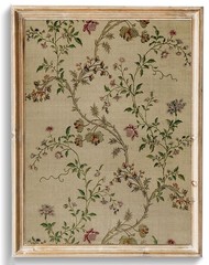 Vintage Wall Art Prints, Retro Neutral Vines Tapestry Pattern Canvas Art Prin…