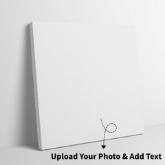 Family New Home Custom Photo Frameless Canvas Wall Decor Gift for Mom Dad