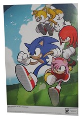 Nintendo Power Double Sided Poster – (Sonic The Hedgehog Chronicles Dark Brother