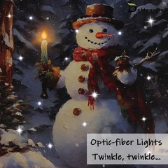 Light Up Snowman Decor w/Timer, LED Christmas Pictures Winter Forest Landscap…