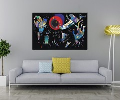 Wassily Kandinsky, Sketch for Around the Circle, Wassily Kandinsky Fine Art