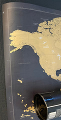 Luckies Of London Travel Scratch Off World Map Poster 32.5×23.4in w/ Scratch Kit