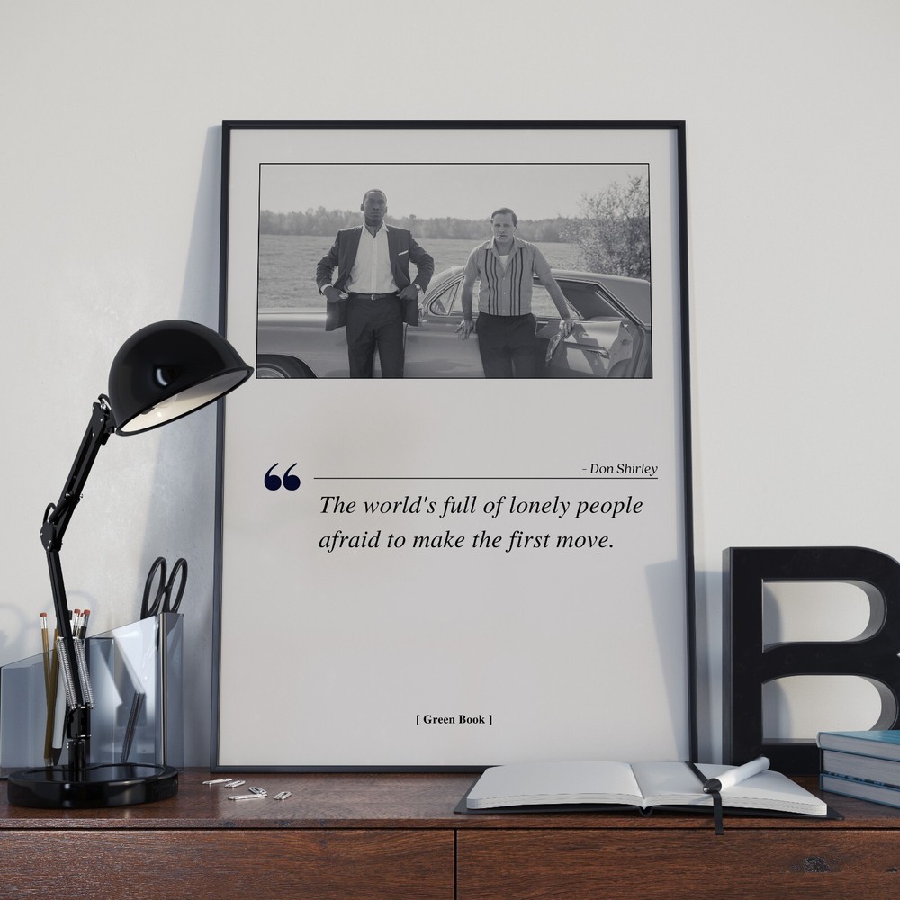 Green Book Movie Poster Print, Movie Quote – Unframed