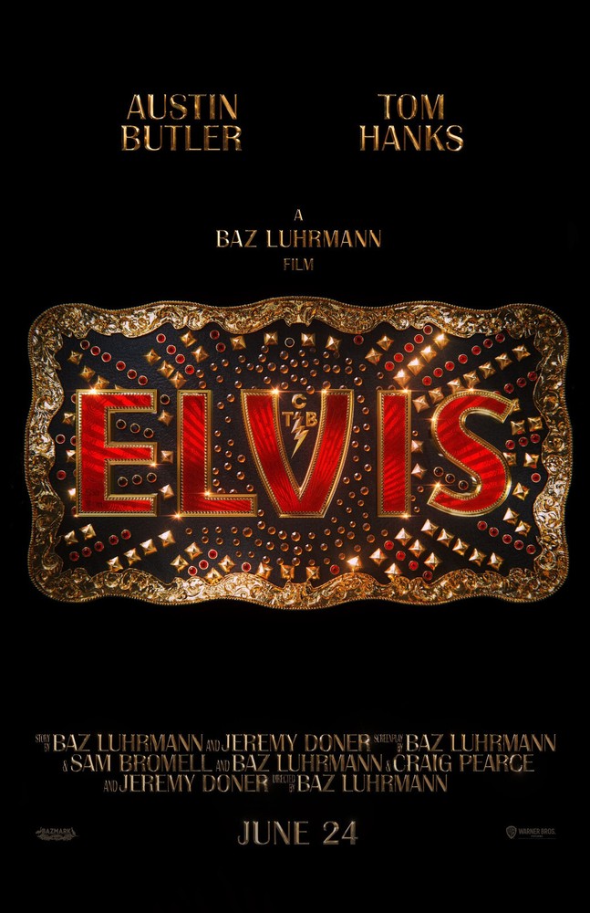 BB1333 Elvis Film By Baz Luhrmann 2022 Logo Movie Poster 11×17