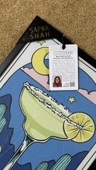 SAPNA SHAH THE MARGARITA WALL ART 12″x18″ LOTERIA LOTTERY PRINT BAR DECOR