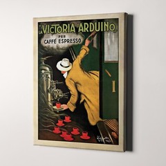 Victoria Arduino Vintage Cafe Poster Vintage Ads Coffee Canvas Print Wall Art