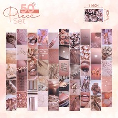 Mart Wall Collage Kit – 50 Pcs, 4×6 Inches, Photo Collage kit for Wall Aesthe…
