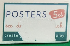 Pack of 5 Frameable Art Posters Easy Come Easy Go Various Sizes NEW