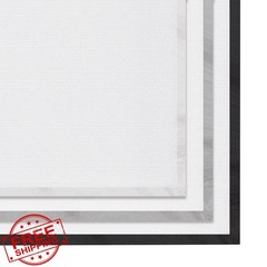 Stupell Industries Framed Wall Art 14″x5″ Gray