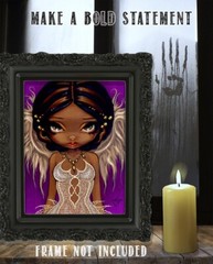 Strangeling Lovely Eyes – 11×14 Unframed Art Print Poster – Decor and Gift