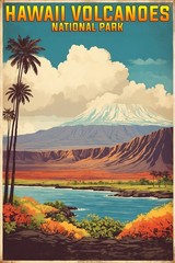 Hawaii Volcanoes National Park Poster Premium Photo Print Art 4 Sizes