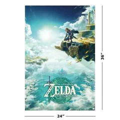 The Legend Of Zelda: Tears Of The Kingdom – Poster (Cover) (24″ x 36″) OFFICIAL