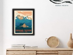 National Park Posters & Prints – Set Of 4 Vintage National Parks Poster | Nat…