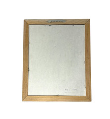Framed Seahorse Wall Art Print Distressed Wood Frame Shabby Chic 11.5×9.5