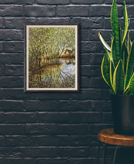 Summer Landscape Print | Beautifying Home Décor | Living Room Art | Giclée’s