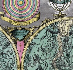 1772 Celestial Map Chart Planisphaerium Coeleste Astronomy Diagram Wall Poster