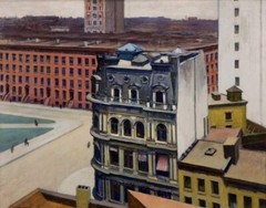 The City Art Print Edward Hopper 1927 American Modernist Urban Landscape