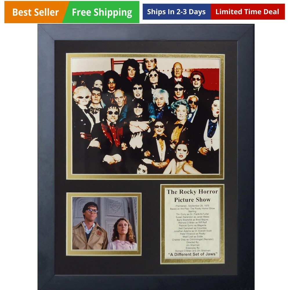 The Rocky Horror Picture Show Framed Photo Collage, 11 x 14-Inch, 16073U