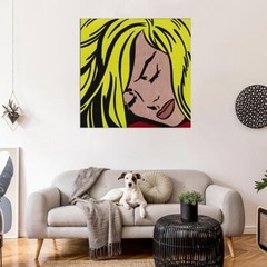63309 Roy Lichtenstein Sleeping Giclee Wall Decor Print Poster