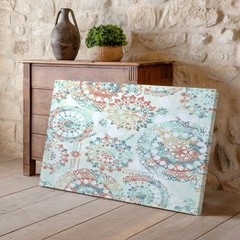 Abstract Mandala Pattern Canvas Wall Art Bohemian Style Decorative Canvas Print