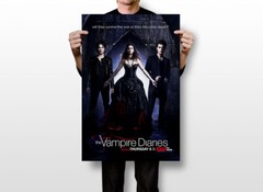The Vampire Diaries Tv Movie Paul Wesley Ian Joseph Wall Art Home – POSTER 20×30