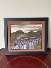 Jeevan Veerasinghe Natural Wood Art-Nine Arches Bridge Demodara Sri Lanka