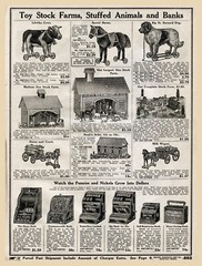 11248.Decor Poster.Room Interior design vintage wall.Victorian toys for children