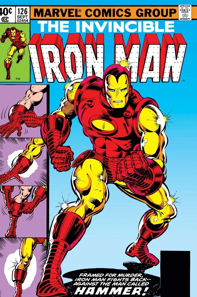 Iron Man Comic Book Cover 126 Poster print 11″x17″ HOME DECOR