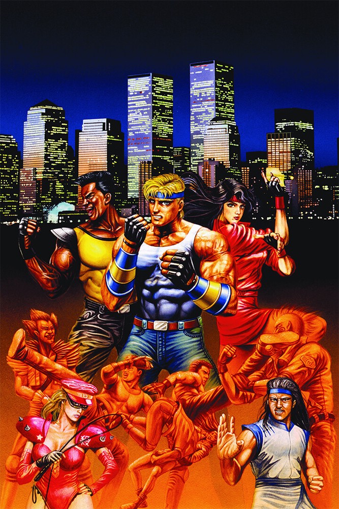 Streets Of Rage Genesis Box Games Wall Art Home Decor – POSTER 20×30