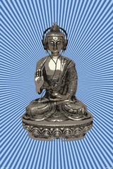 Poster Studio B – Steez Buddha Headphones 24×36″ NEW Wall Art p0567