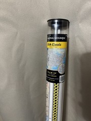 National Geographic USA Classic Political Map Large Format Paper 70 x 49
