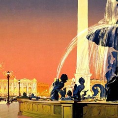 Paris (2) Retro Travel Poster