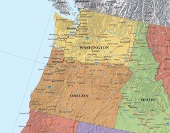 24×36 United States, USA Classic Elite Wall Map Mural Poster (Paper Folded)