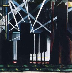 Joseph Stella 1946 American Modernism Industrial Cityscape Wall Art Print