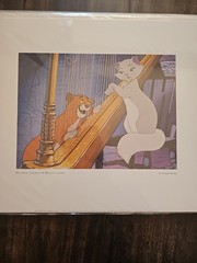 Disney’s The Aristocats Art Print 14×11 Various Scenes In Original Packaging