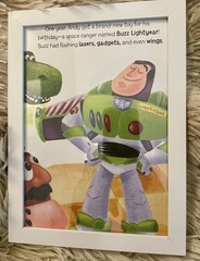 Toy Story Framed Pictures Set of 3 5×7 Wall Or Table Decor