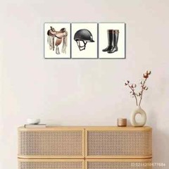 3pcs Ocean Element Art Snail Poster Dormitory Metal Print Ready to Hang Art