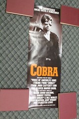 Movie Poster – Cobra 1986 – 12×36 Rolled