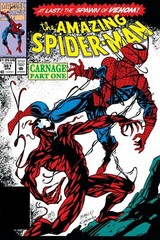 Spider-Man vs Carnage Comic Book 361 Cover Poster 20×30 inches