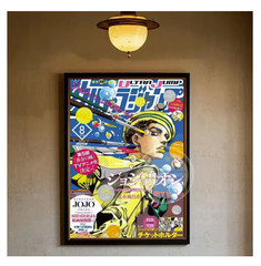JoJo’s Bizarre Adventure Anime Poster Wall Art Home Decor