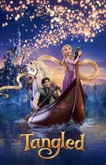AA4389 Tangled Film By Wilhelm Grimm 2010 Disney Movie Poster 11×17