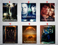 Supernatural Wall Collage Poster TV Prints – Winchester